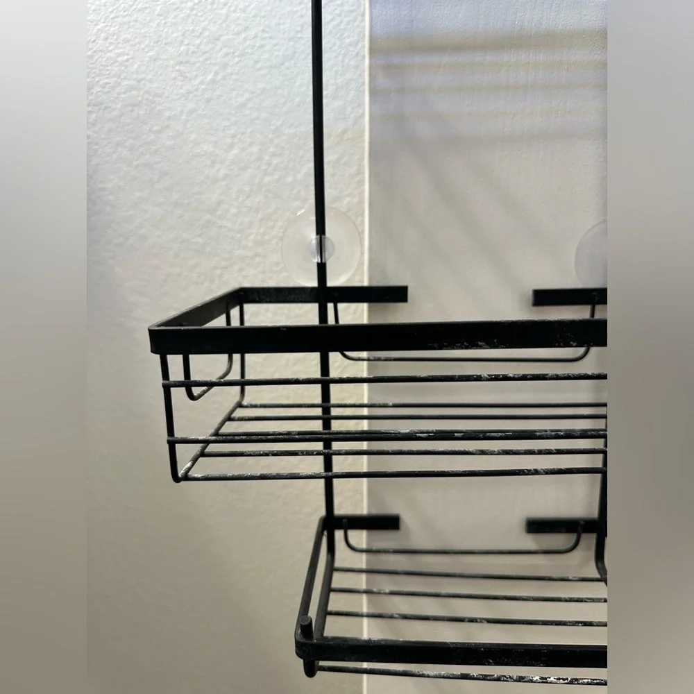 Shower storage rack